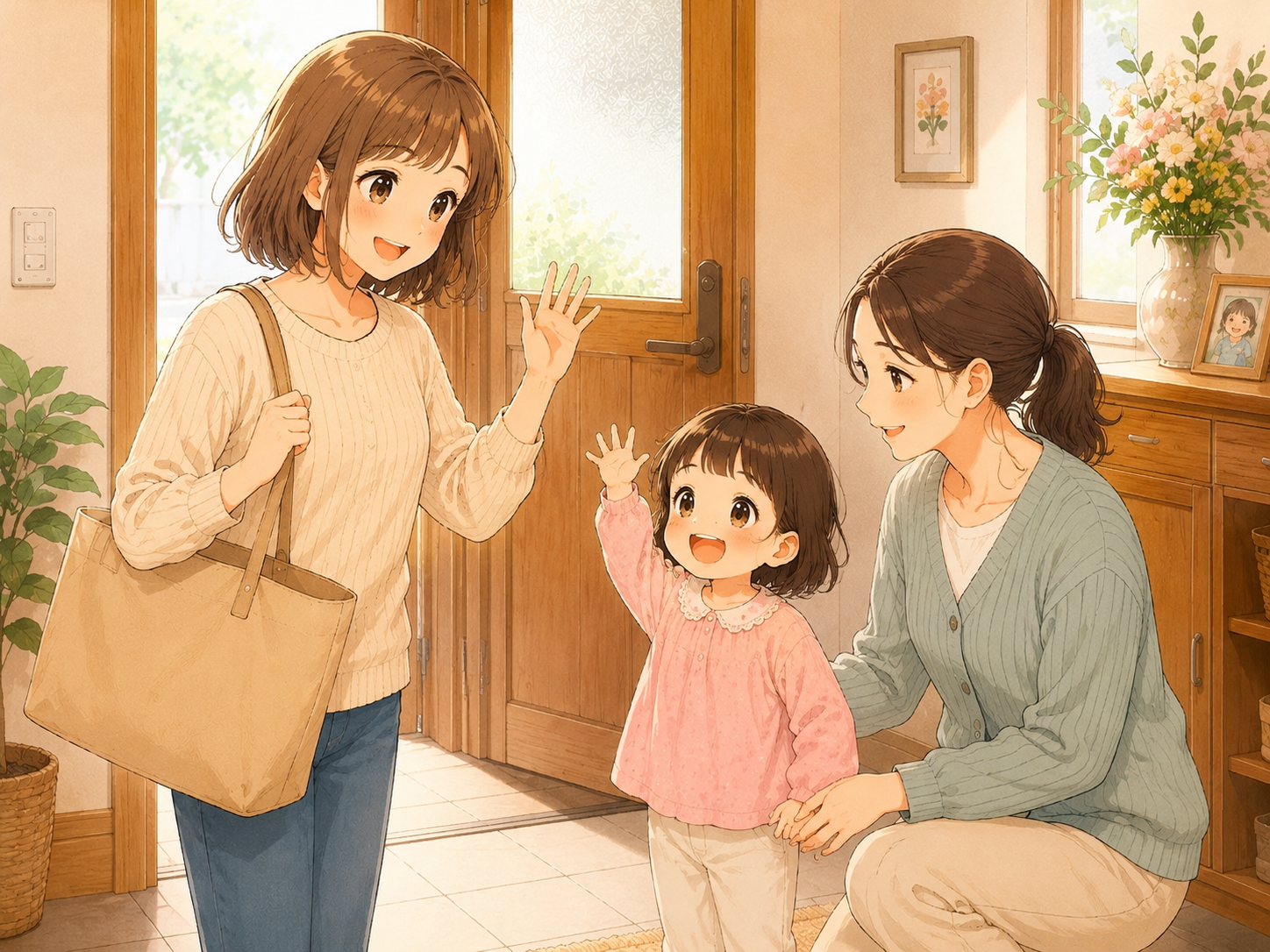 引っ越してきたばかりのとき